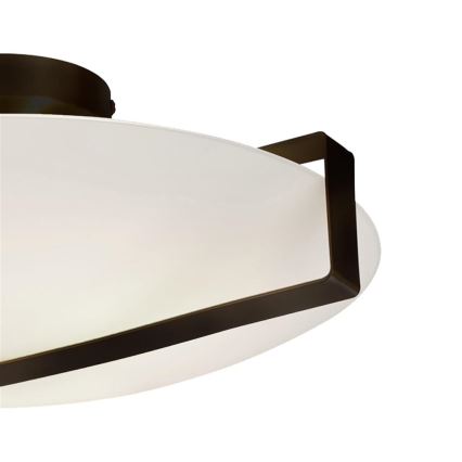 Searchlight - Таванно осветително тяло SUNDIAL 3xE27/40W/230V черно