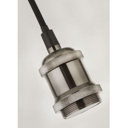 Searchlight - Полилей на кабел SUSPENSION 1xE27/60W/230V сребрист