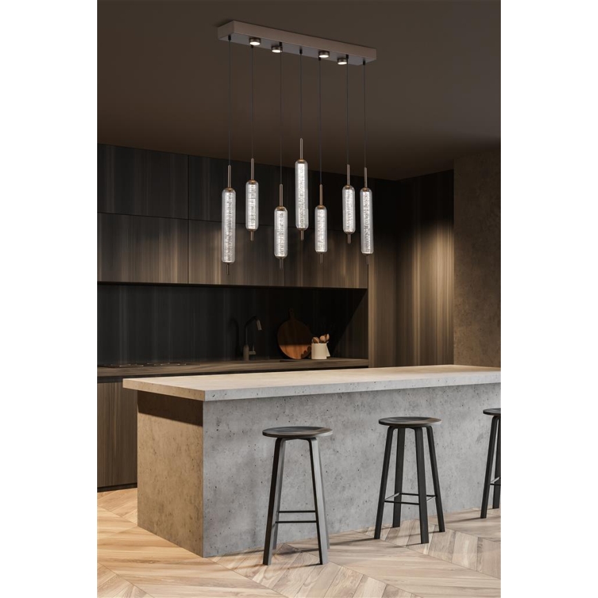 Searchlight - LED полилей на кабел с възможност за димиране CATTAIL LED/33W/230V