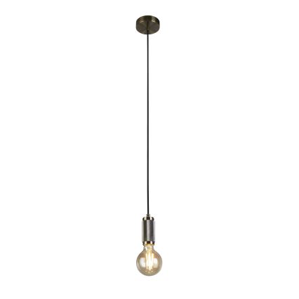 Searchlight - Пендел на кабел SUSPENSION 1xE27/60W/230V месинг