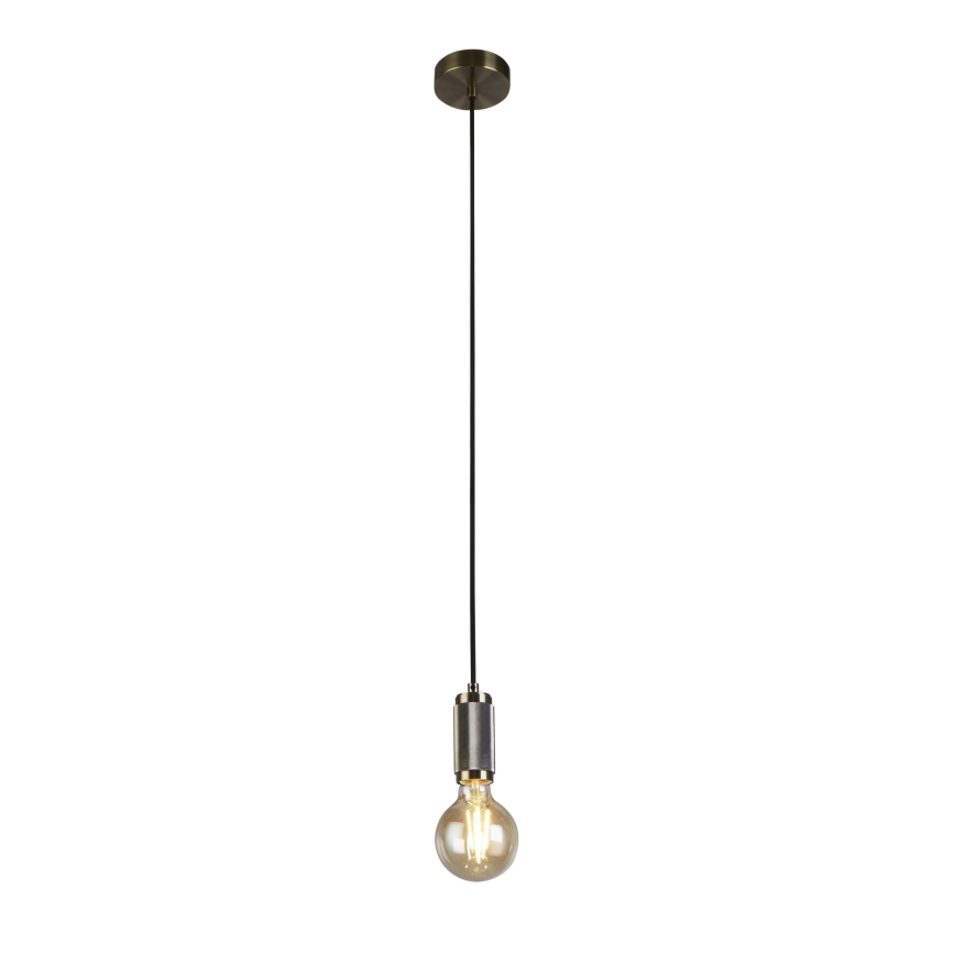 Searchlight - Пендел на кабел SUSPENSION 1xE27/60W/230V месинг