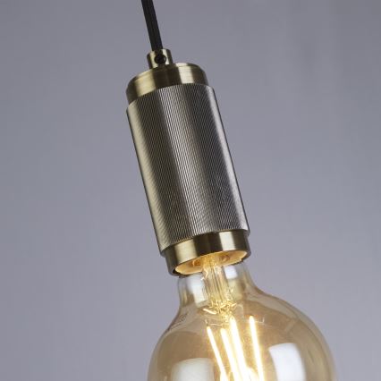 Searchlight - Пендел на кабел SUSPENSION 1xE27/60W/230V месинг