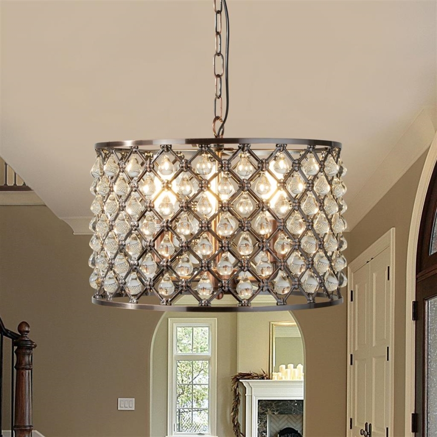 Searchlight - Кристален висящ полилей MARQUISE 3xE14/40W/230V