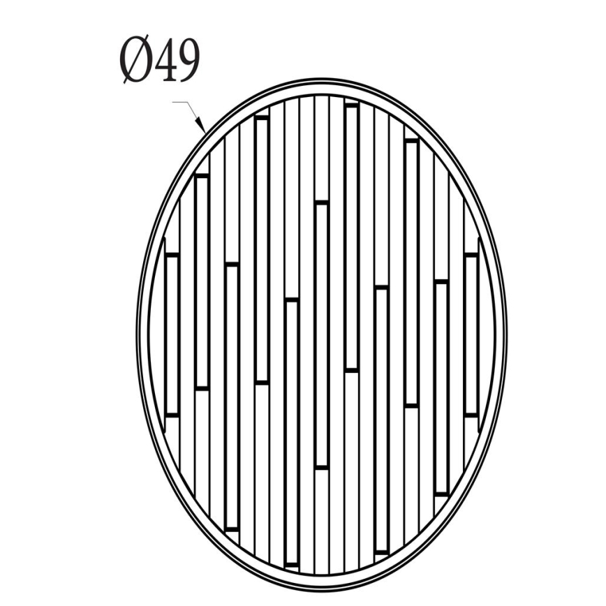 Searchlight - LED Димируемо таванно осветително тяло EQUALISE LED/33W/230V