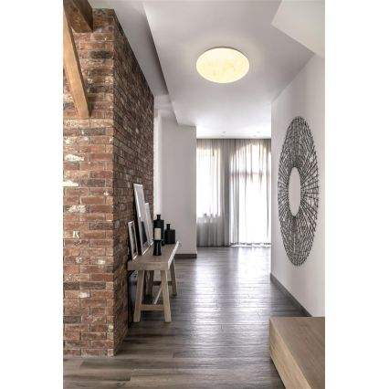 Searchlight - LED плафон CLOUDS LED/16W/230V 2700/3200/4000K Ø 30 см бял