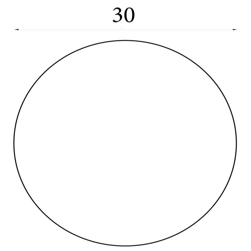 Searchlight - LED плафон CLOUDS LED/16W/230V 2700/3200/4000K Ø 30 см бял