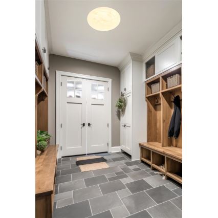 Searchlight - Димируемо LED таванно осветително тяло CLOUDS LED/24W/230V 2700/3200/4000K Ø 38,5 см