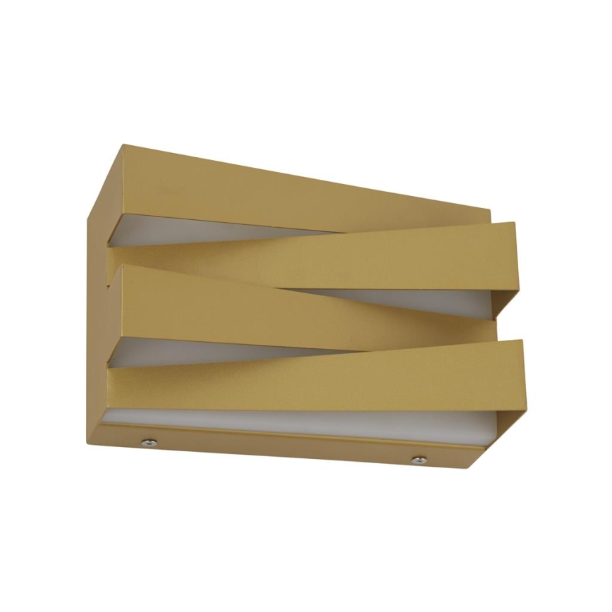 Searchlight - LED стенен аплик SECTION LED/18W/230V златен