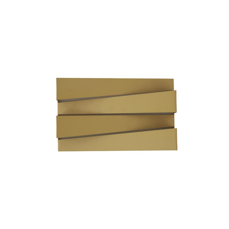 Searchlight - LED стенен аплик SECTION LED/18W/230V златен