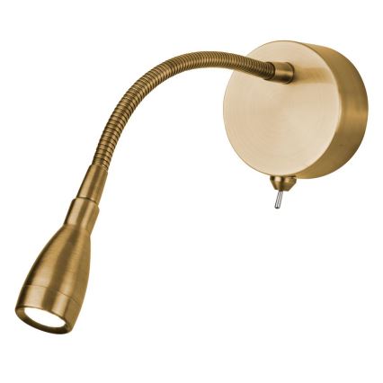 Searchlight - LED стенен спот FLEXY LED/0,8W/230V