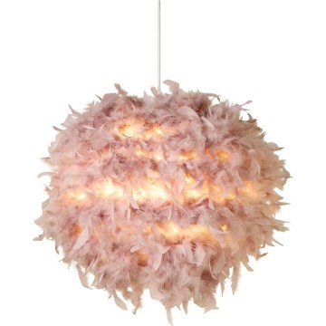 Searchlight - Абажур за полилей KATE E14/E27 Ø 50 см розов