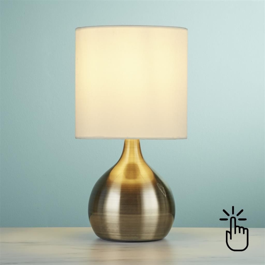 Searchlight - Димируема сензорна настолна лампа TOUCH 1xE14/40W/230V