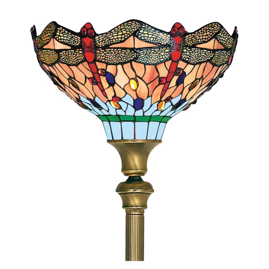 Searchlight - Tiffany лампион ВОДНО КОНЧЕ 1xE27/60W/230V