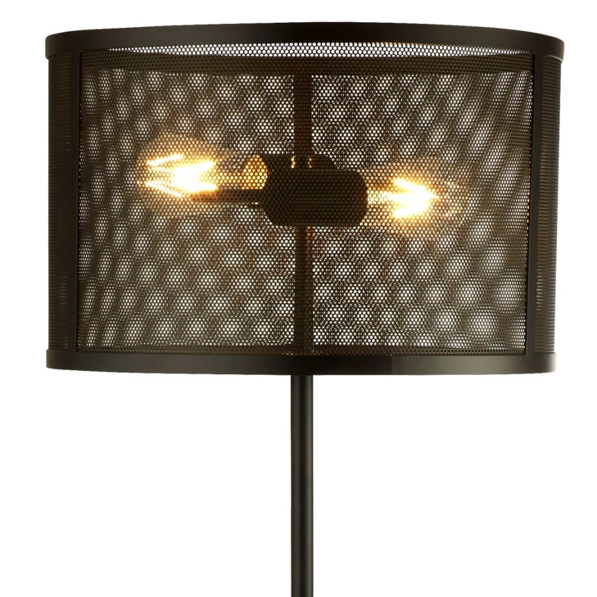 Searchlight - Подова лампа FISHNET 2xE27/60W/230V черна