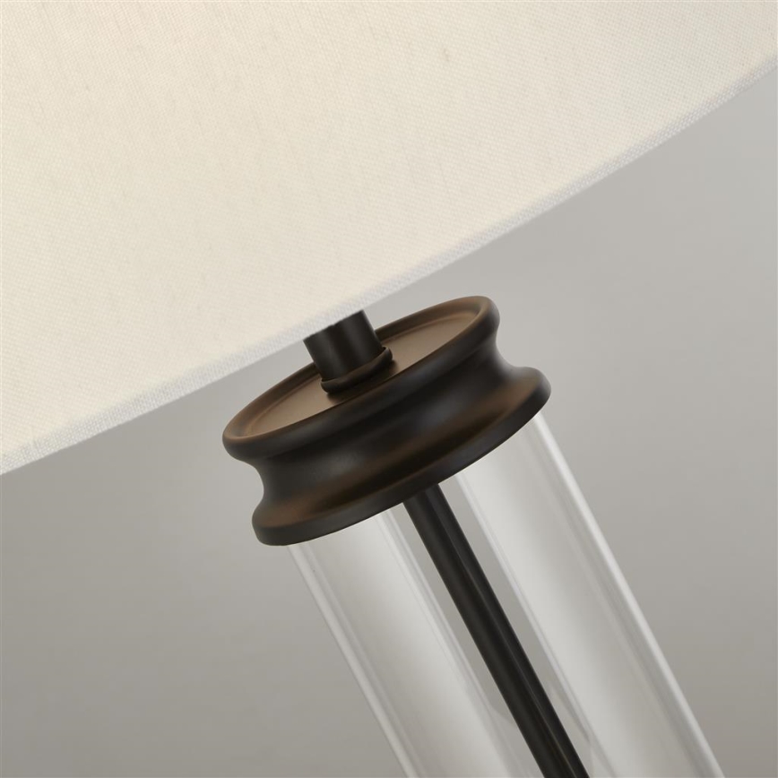 Searchlight - Настолна лампа PEDESTAL 1xE27/60W/230V черна