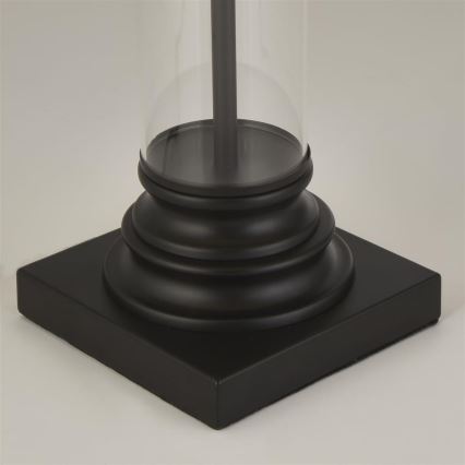 Searchlight - Настолна лампа PEDESTAL 1xE27/60W/230V черна
