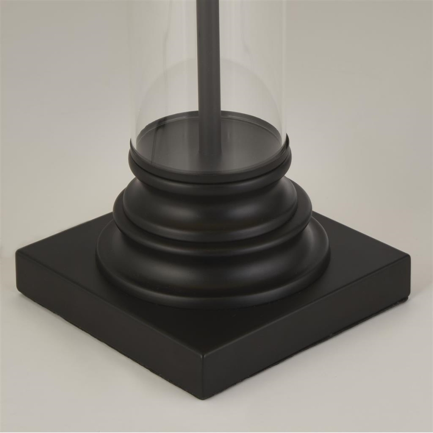 Searchlight - Настолна лампа PEDESTAL 1xE27/60W/230V черна
