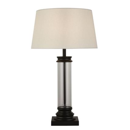Searchlight - Настолна лампа PEDESTAL 1xE27/60W/230V черна