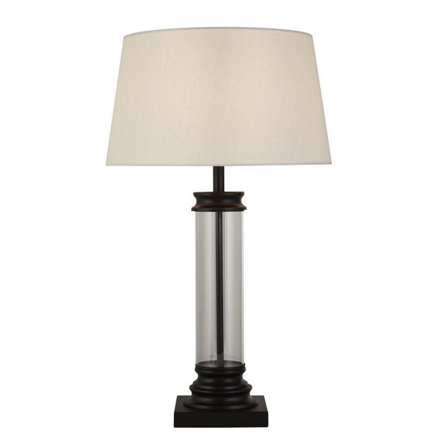 Searchlight - Настолна лампа PEDESTAL 1xE27/60W/230V черна