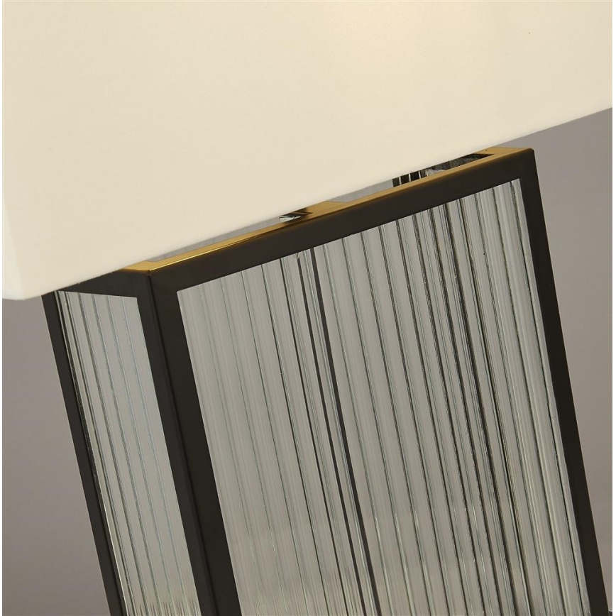 Searchlight - Настолна лампа CLARENDON 1xE27/60W/230V черна