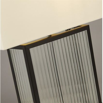 Searchlight - Настолна лампа CLARENDON 1xE27/60W/230V черна