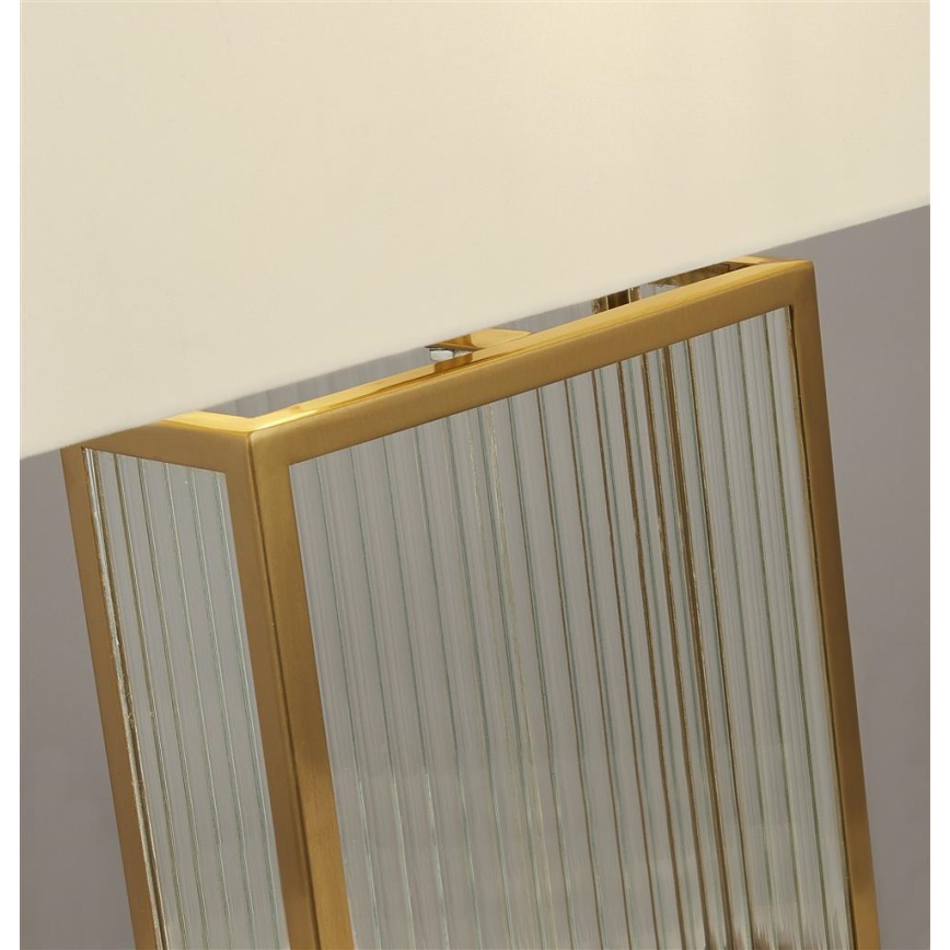 Searchlight - Настолна лампа CLARENDON 1xE27/60W/230V месинг