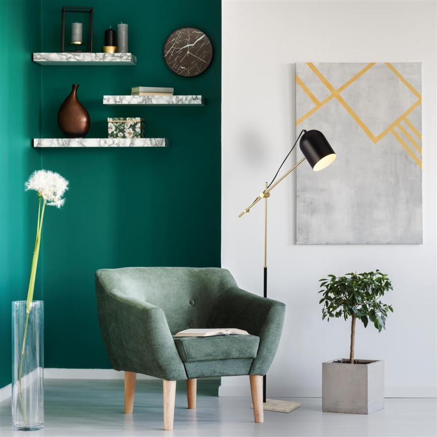 Searchlight - Лампион ODYSSEY 1xE27/7W/230V черен