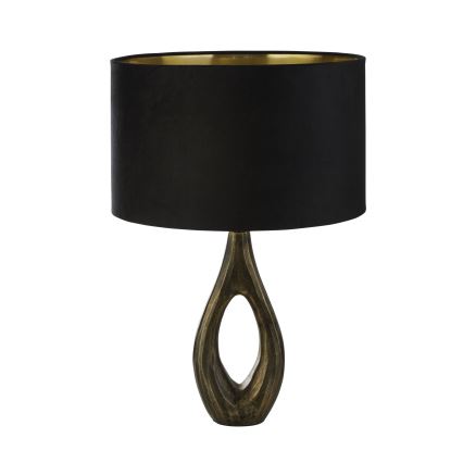 Searchlight - Настолна лампа BUCKLOW 1xE27/40W/230V месинг