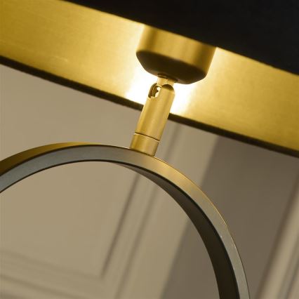 Searchlight - Подова лампа MODISH 1xE27/60W/230V черна