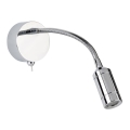 Searchlight - LED Гъвкав малка лампа ADJU LED/1W/230V лъскав хром