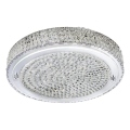 Searchlight - LED Плафониера FLUSH LED/24W/230V Ø 40 см хром