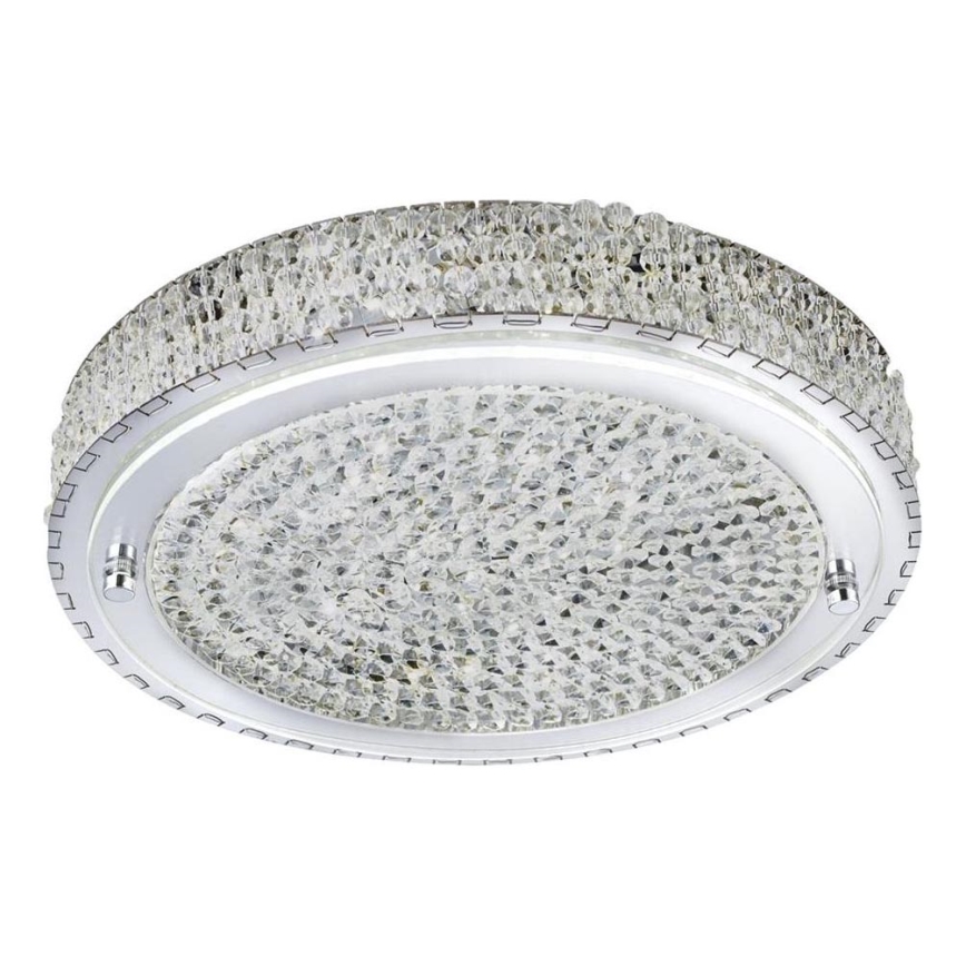 Searchlight - LED Плафониера FLUSH LED/24W/230V Ø 40 см хром