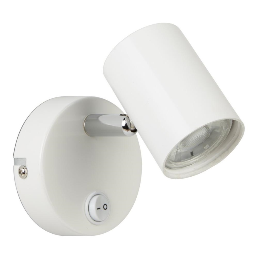 Searchlight - LED Стенен прожектор ROLLO 1xLED/4W/230V бяла