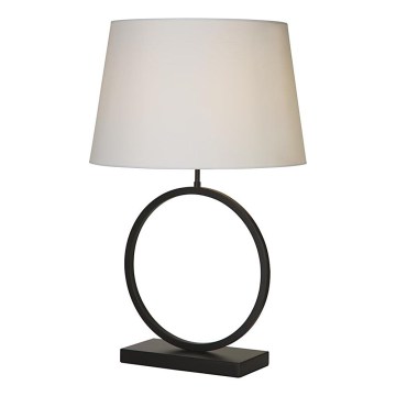 Searchlight - Настолна лампа ELEGANT 1xE27/60W/230V бяла