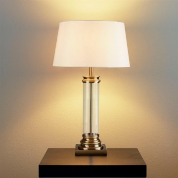 Searchlight - Настолна лампа PEDESTAL 1xE27/60W/230V