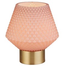 Searchlight - Настолна лампа LAMP 1xE27/7W/230V розов