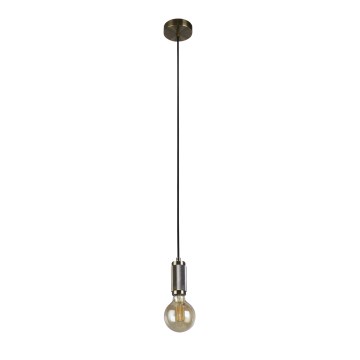 Searchlight - Пендел на кабел SUSPENSION 1xE27/60W/230V месинг
