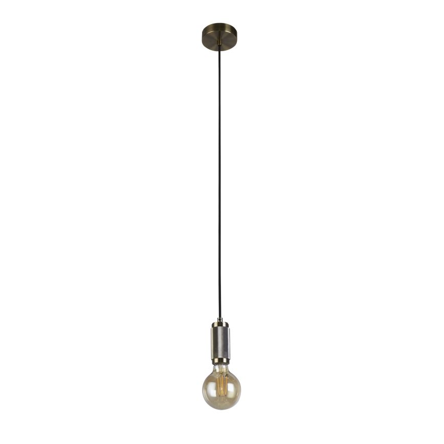 Searchlight - Пендел на кабел SUSPENSION 1xE27/60W/230V месинг