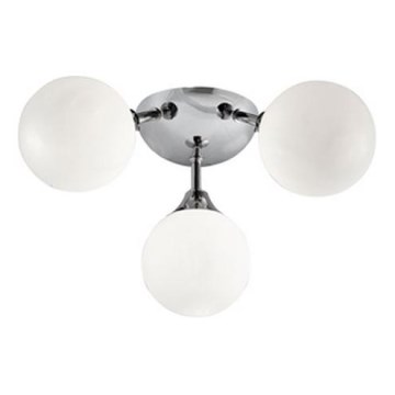 Searchlight - Плафон за баня FLUSH 3xG9/33W/230V IP44 матов хром
