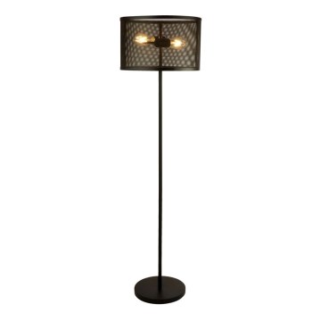Searchlight - Подова лампа FISHNET 2xE27/60W/230V черна