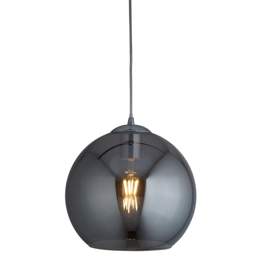 Searchlight - Полилей на въже BALL 1xE27/60W/230V черна