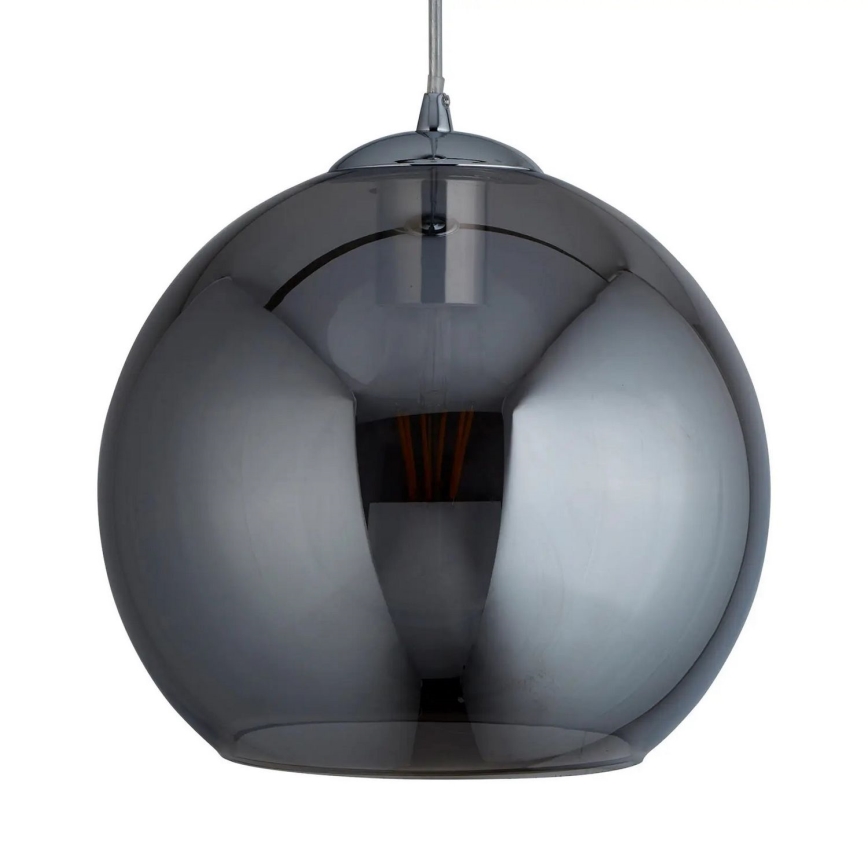 Searchlight - Полилей на въже BALL 1xE27/60W/230V черна