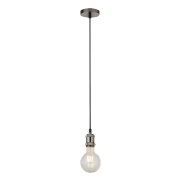 Searchlight - Полилей на кабел SUSPENSION 1xE27/60W/230V сребрист