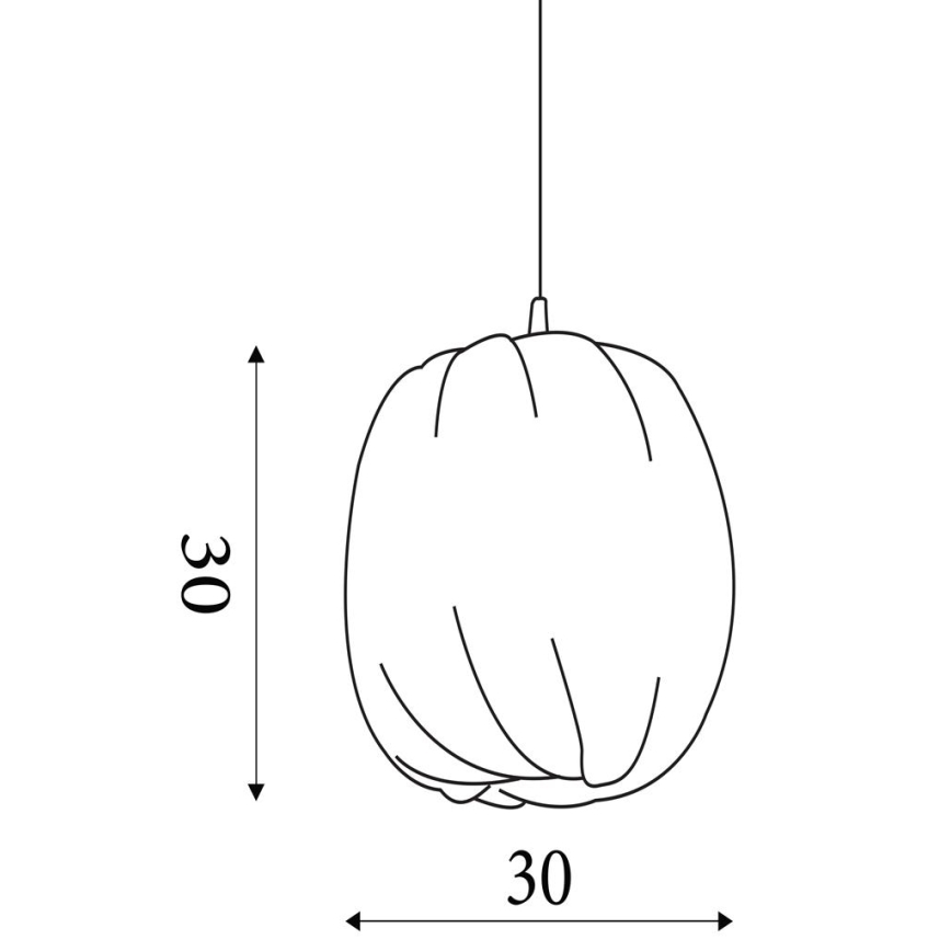Searchlight - Абажур SHADE B22 за цокъл E14/E27, диаметър 30 см, кремав