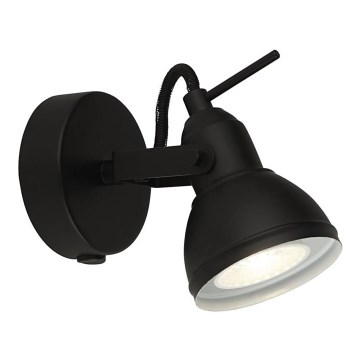 Searchlight - Стенен спот FOCUS 1xGU10/50W/230V черен