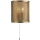Searchlight - Стенна лампа FISHNET E27/60W/230V златна
