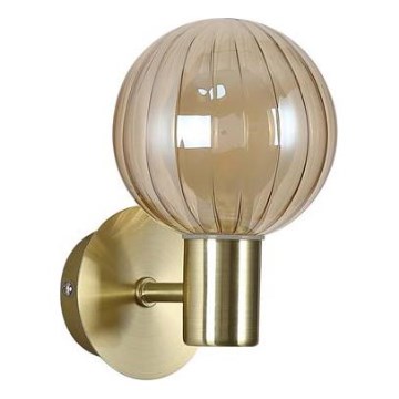 Searchlight - Стенно осветително тяло LUMINSPHERE 1xG9/7W/230V месинг