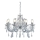 Searchlight - Висящ кристален полилей MARIE 8xE14/40W/230V