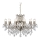 Searchlight - Кристален полилей на верига PARIS 12xE14/40W/230V