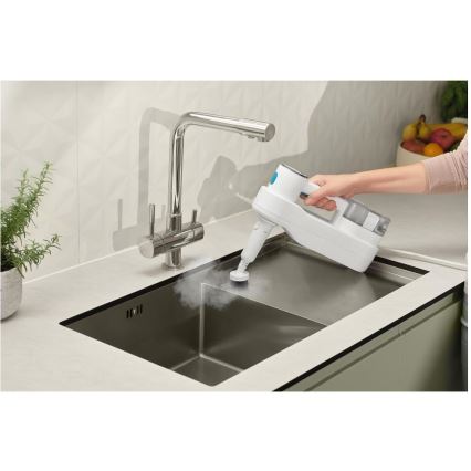 Sencor - Многофункционален парен моп 2в1 1500W/230V IPX4 бял